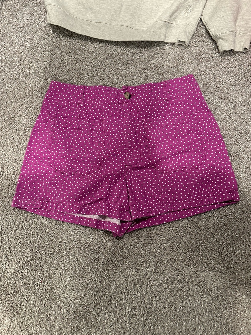Linen Blend Colette Shorts